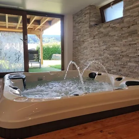 펜션 Papillon 6 A14 Personnes - Jacuzzi 제라르메르